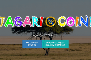 JagariCoin（ジャガリコイン）の新しいTOPページ