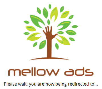 Mellow Ads リダイレクト画面