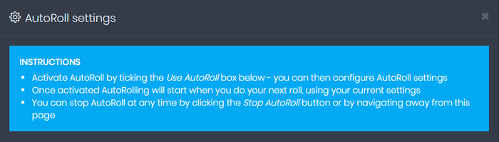 AutoRollの説明文