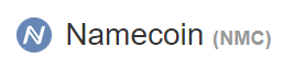 Namecoin（NMC）ロゴ
