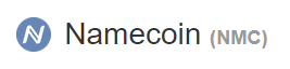 Namecoin(NMC)ロゴ
